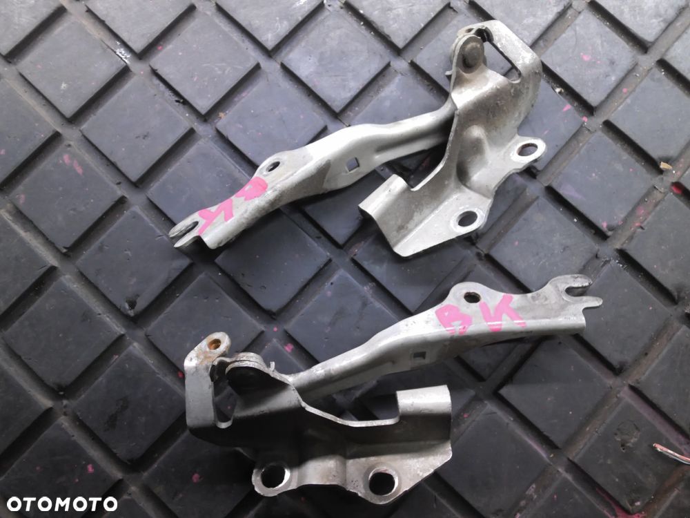 ZAWIASY MASKI KOMPLET PRAWY LEWY MAZDA 3 BK POSIADAM 2 KOMPLETY - 2
