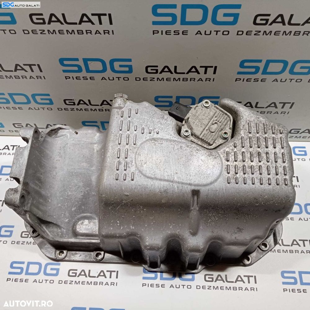 Baie Ulei cu Senzor Nivel Volkswagen EOS 1.6 FSI BLF 2006 - 2008 Cod 03C103603J [2452] - 4