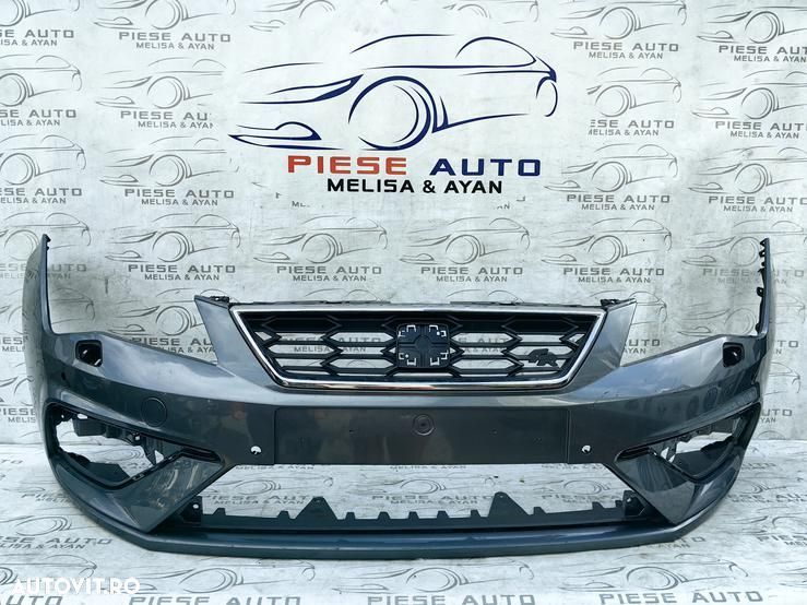 Bara fata Seat Leon 3 FR Facelift an 2017-2020 Gauri pentru 4 senzori si spalatoare faruri - 1