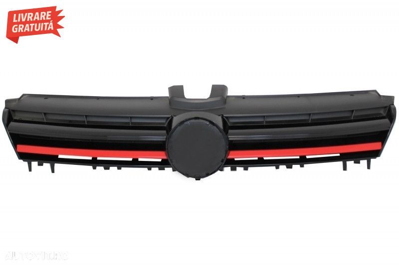 Ansamblu Faruri 3D Semnal Dinamic LED cu Grila VW Golf 7 VII (2012-201 - 2