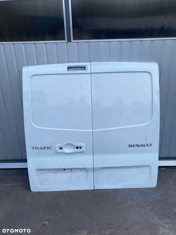 RENAULT Trafic 3 III lift  4 IV OPEL Vivaro B Fiat talento  DRZWI LEWE PRAWE tylne tylnie LEWY PRAWy TYŁ skrzydłowe skrzydło skrzydełka PEŁNE BLASZAK FURGON komplet drzwi tylnych - 2