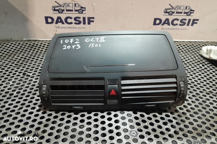 Grila ventilatie bord centru 1Z0820951 1Z0820951 Skoda Octavia 2 [fac - 1