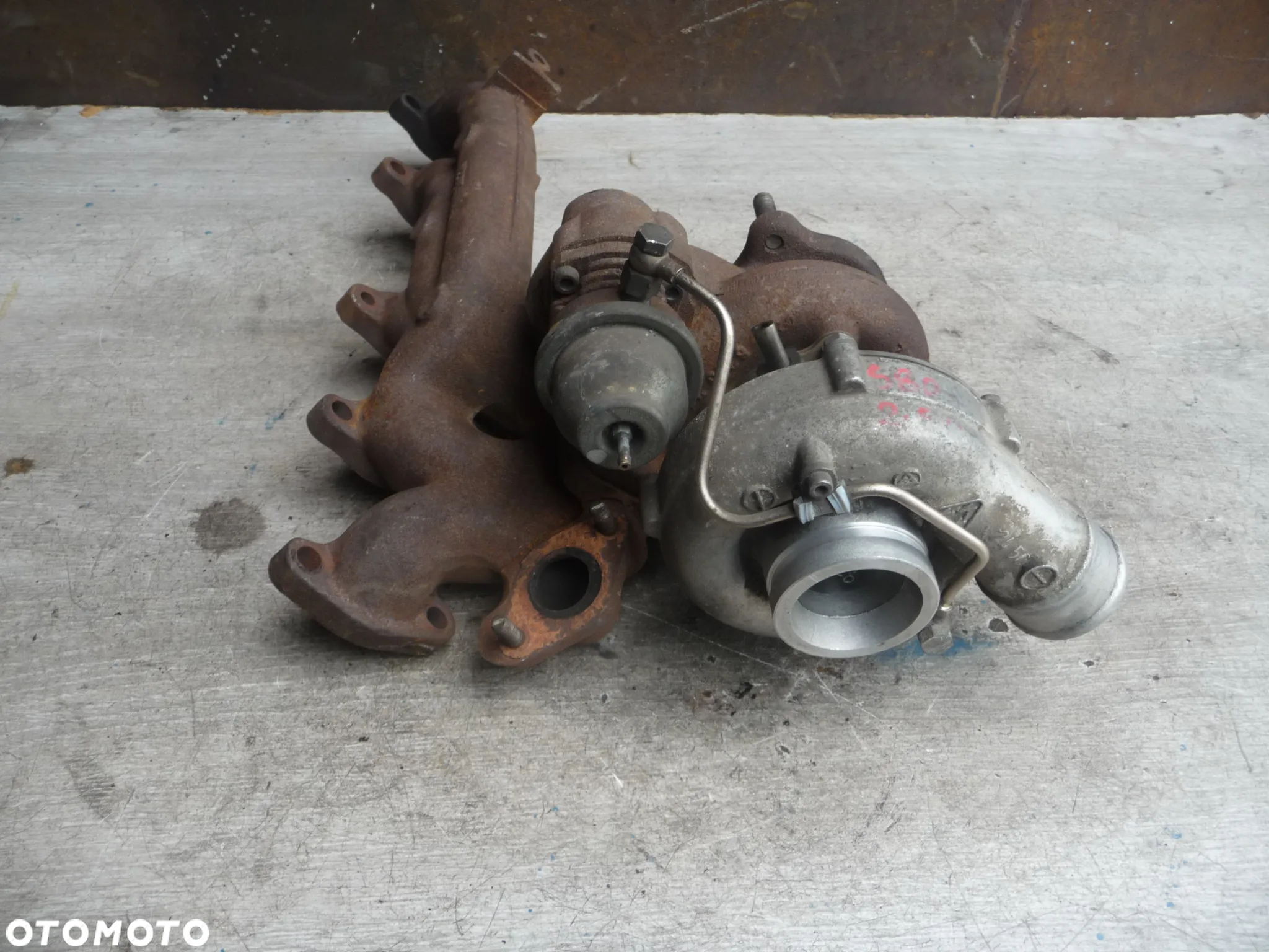 VOLVO S80 V70 2.5 TDI TURBINA TURBOSPRĘŻARKA 074145701J - 9