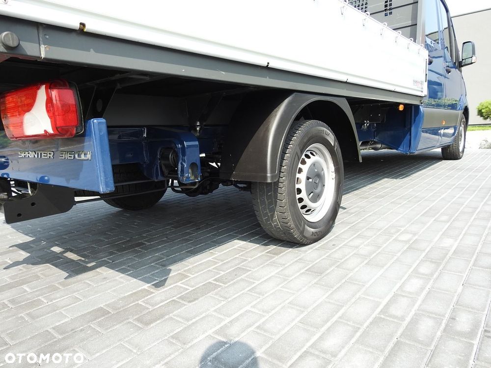 Mercedes-Benz SPRINTER 316 SKRZYNIA PODWÓJNA KABINA DOKA 7 MIEJSC KLIMATYZACJA ASO  160KM - 17