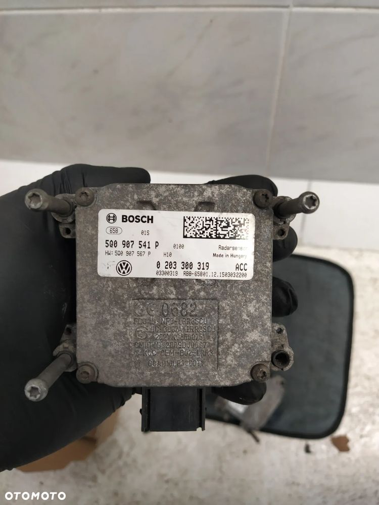 VW AUDI PORSCHE RADAR MODUŁ RADAR ACC DISTRONIC BOSCH - 6