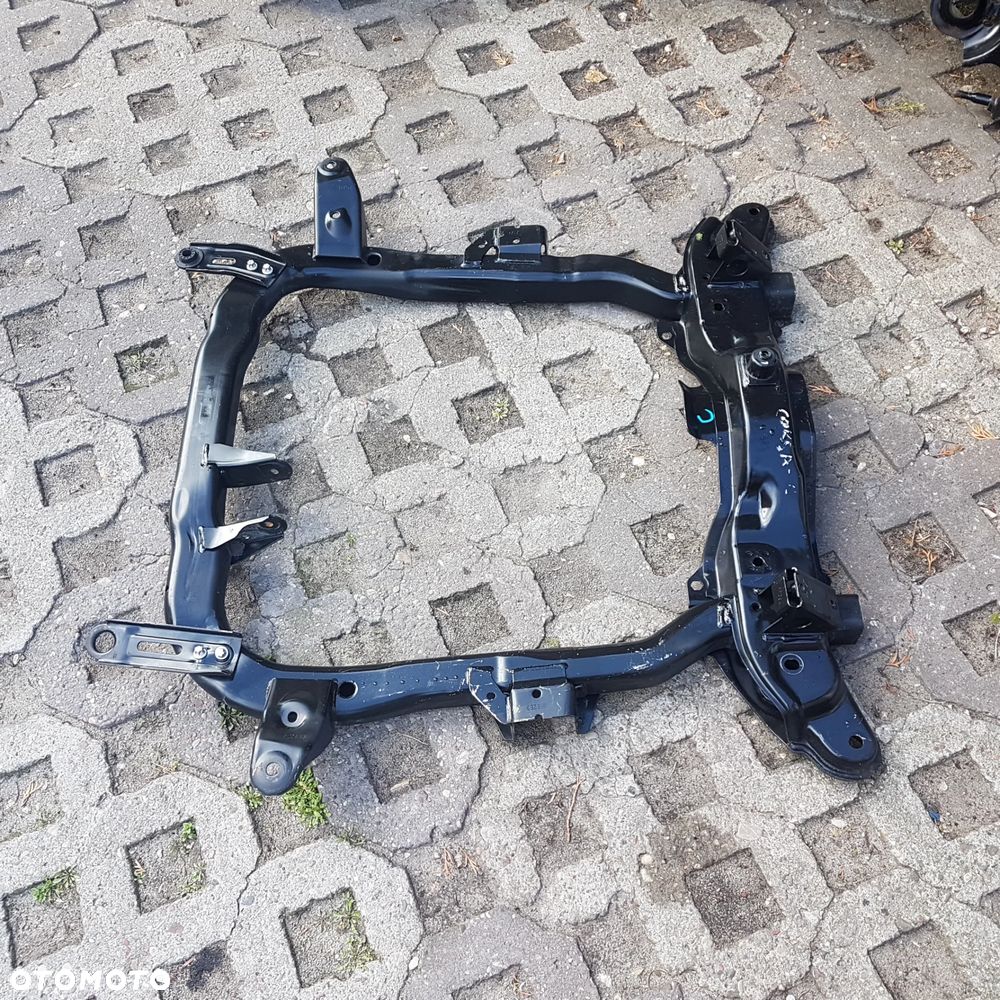 sanki rama wózek kołyska belka trawers opel meriva A corsa c combo c diesel 1.3 1.7 zdrowe oryginal nie malowane - 9