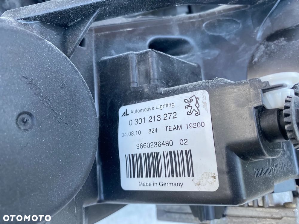 lampa peugeot 407 xenon komplet eu całe - 7