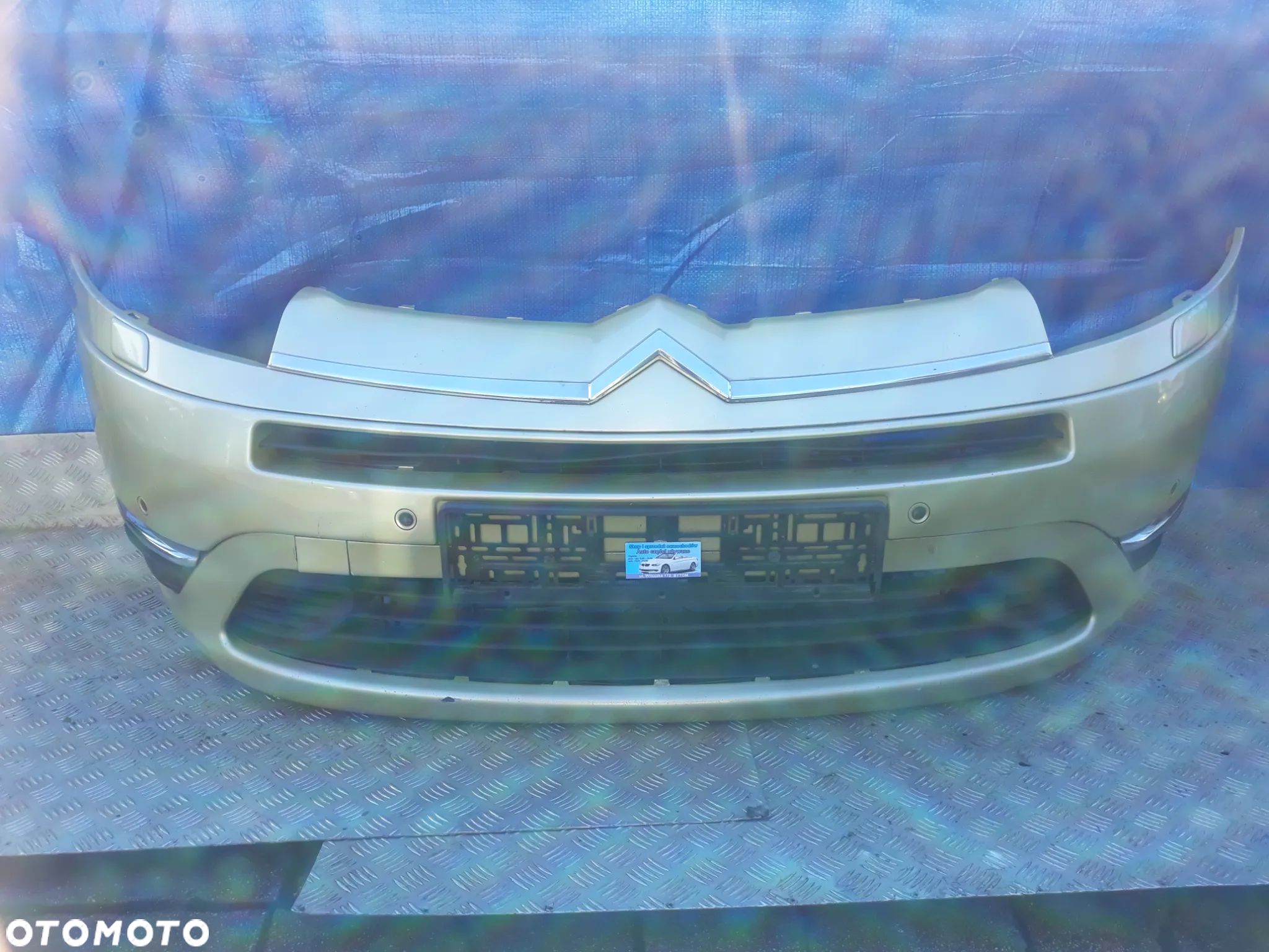 ZDERZAK PRZÓD CITROEN C4 GRAND PICASSO 2009r KOLOR: KAQC - 1