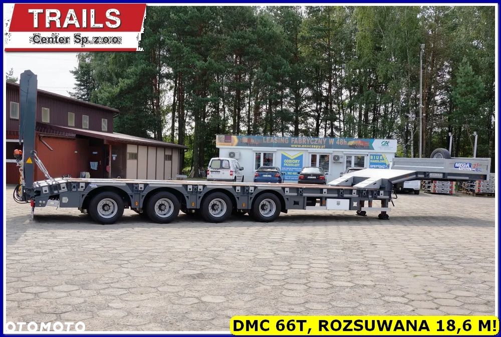 Inny Niska podłoga 4-osie, rozciągana dł. 18,60 m,  własne PTO, NAJAZDY HYDRAULICZNE. !!! - 11