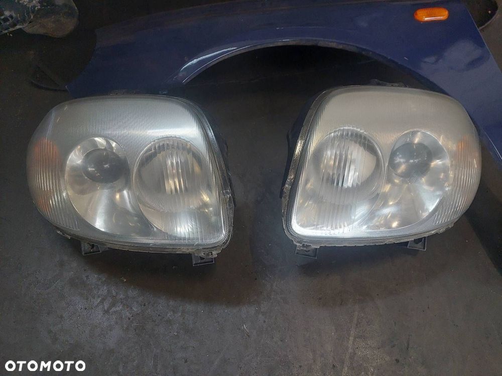 KOMPLETNY PRZÓD MASKA ZDERZAK LAMPY BŁOTNIK RENAULT THALIA I DV460 - 3