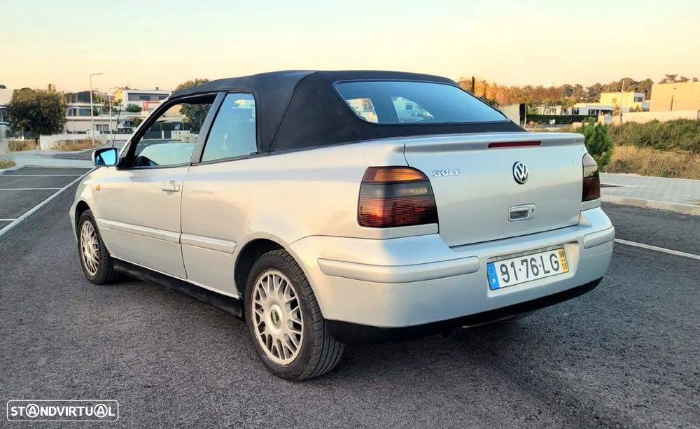 VW Golf Cabriolet 1.6 - 4