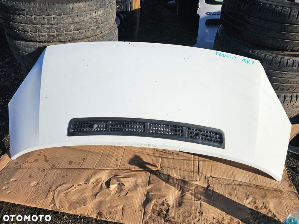 BIAŁA ŻÓŁTA NIEBIESKA MASKA FORD TRANSIT MK7 - 1