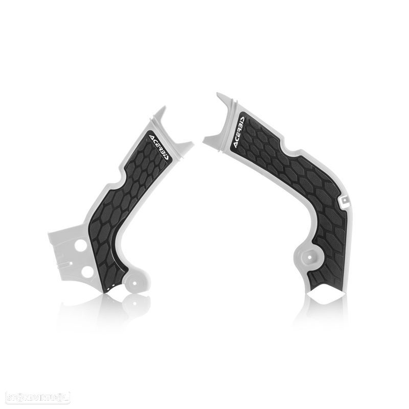 protetor chassis acerbis branco honda crf 250 / 300 / 450 - 1