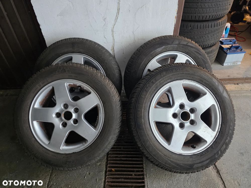 5x112 Koła Zimowe 15 195/65/15 ponad 7mm Zima Golf Passat Octavia Leon A4 A6 Grupa VAG Inne - 1