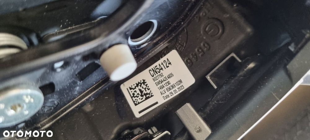 BMW 5 G60 G61 M-PAKIET 2023- Kierownica Skóra Łopatki Oryginał - 13