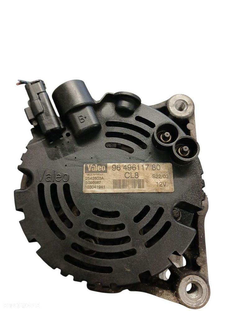 ALTERNATOR PEUGEOT 307 1.6 16V 9649611780 - 3