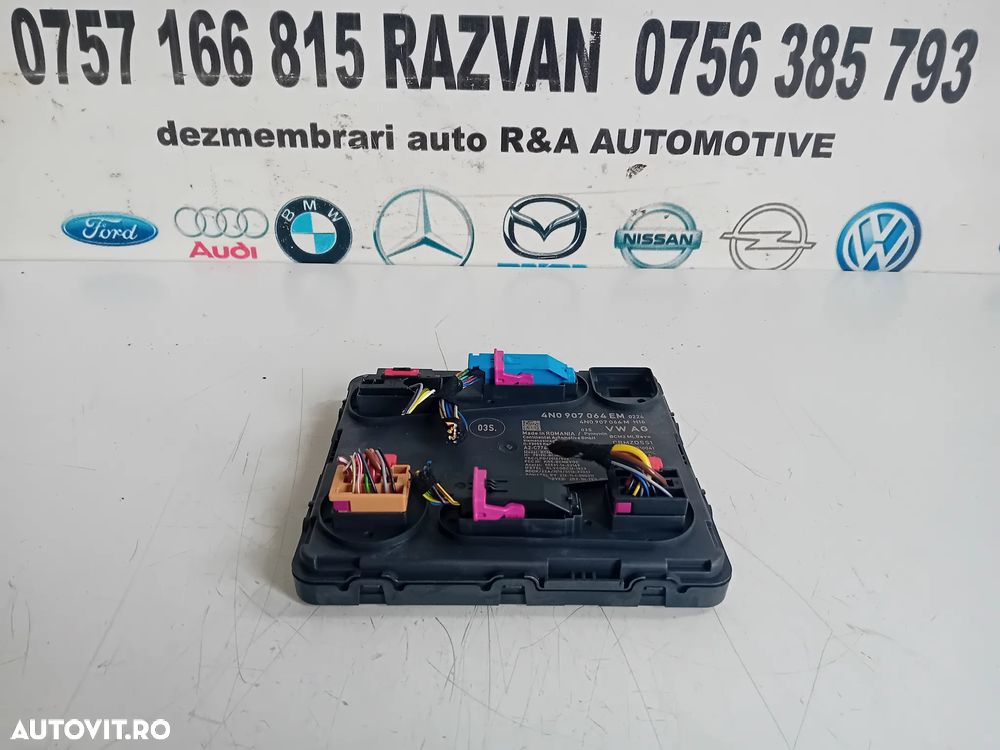 Modul BCM Confort Audi Vw Porsche 2018-2024 Cod 4N0907064EM A6 4K C8 Q8 Touareg 4M Cayenne - 1