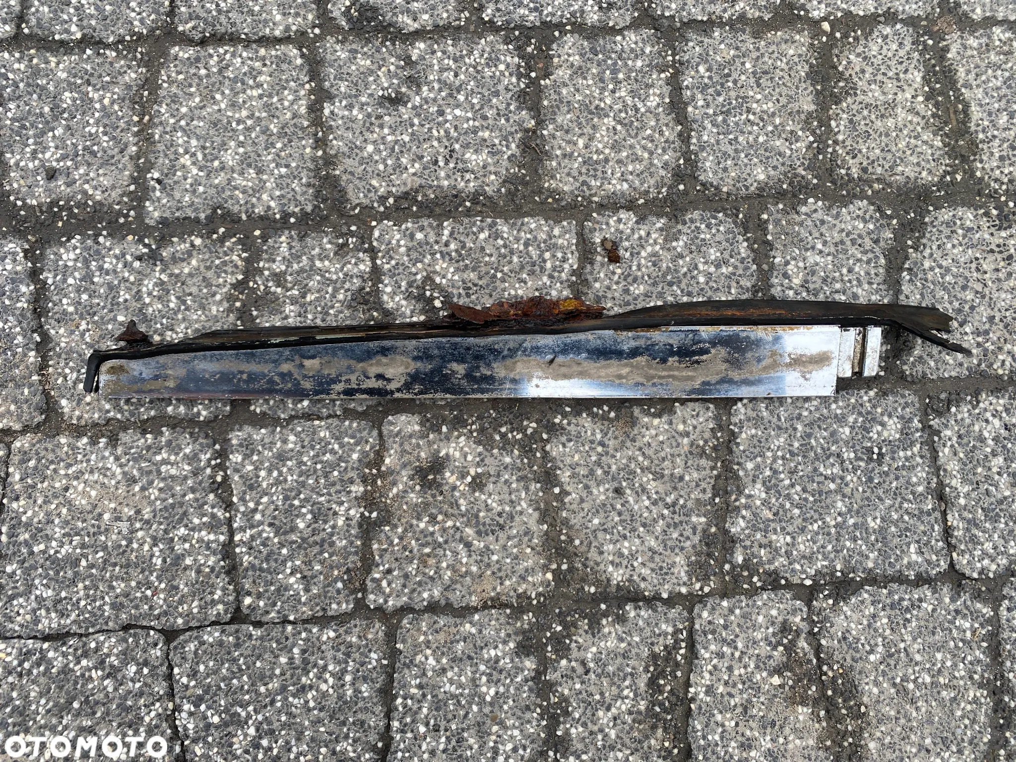 Listwa chrom tył pod klapę Mercedes-Benz SL SLC W107 C107 R107 - 20