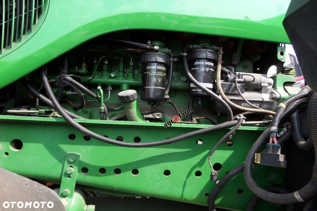 John Deere części używane 6920 6820 6620 silnik most skrzynia zwolnica piasta zębatka koło zębate oś - 3