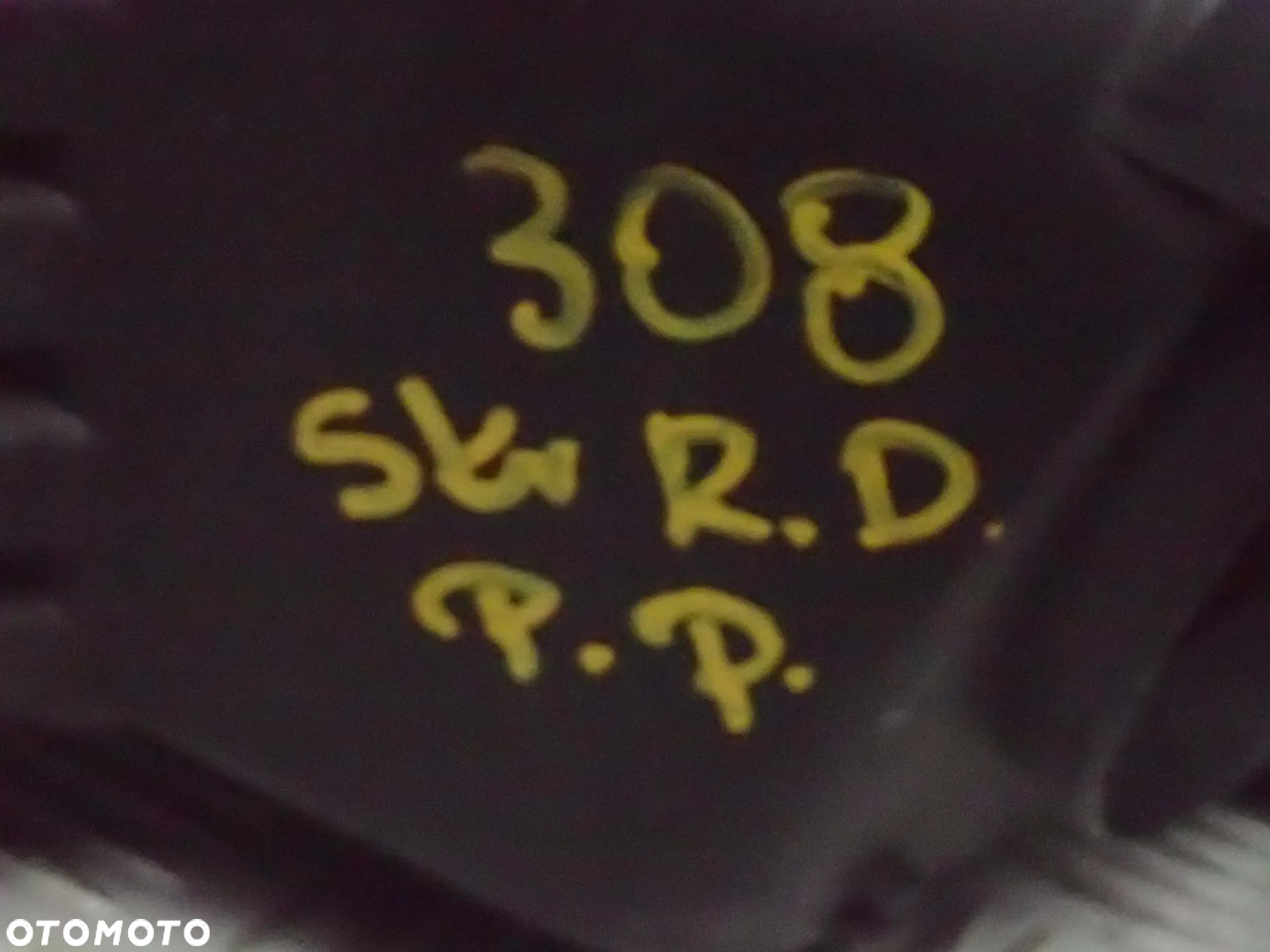LAMPA PRAWY PRZÓD PEUGEOT 308 9656162480 - 4