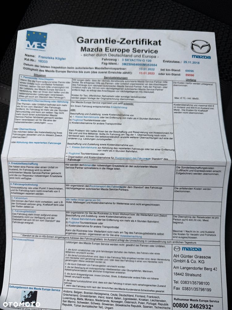 Mazda 3 SKYACTIV-G 120 Exclusive-Line - 22