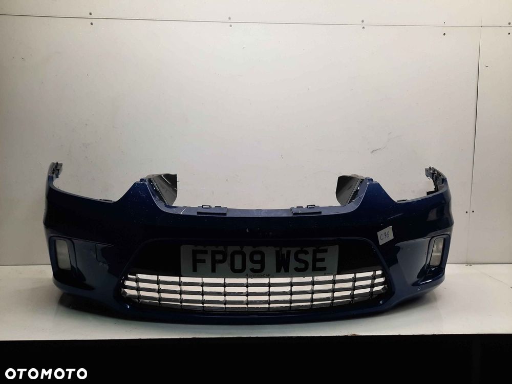 ^ ZDERZAK PRZÓD PRZEDNI FORD CMAX C-MAX LIFT FL 36 NIEBIESKI BŁĘKITNY HALOGENY - 1
