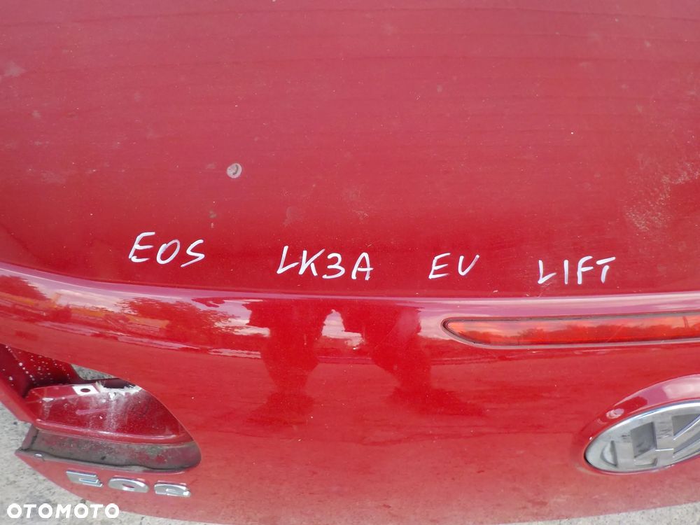 VOLKSWAGEN EOS KLAPA BAGAŻNIKA KOLOR LK3A - 3