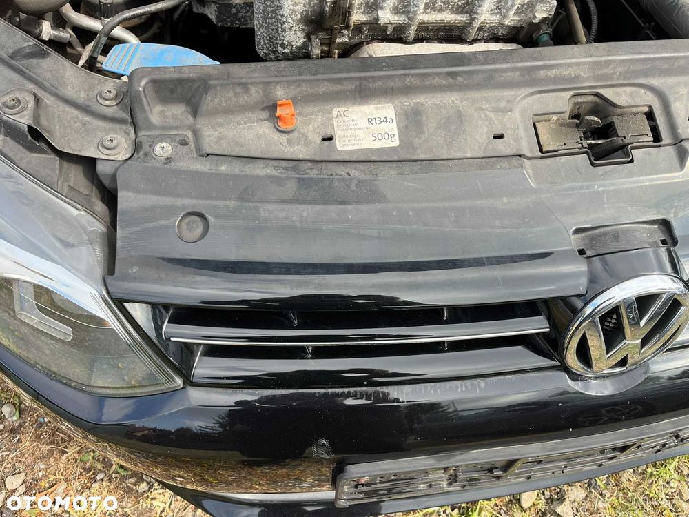 zderzak atrapa przód przedni vw polo v 5 6r0 6r 2009 -2013 lc9x kompleny spryski na lampy halogeny - 12