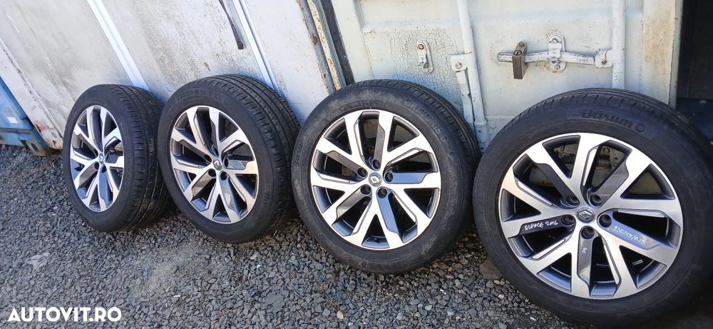 Jante aluminiu Renault Espace 235/55R19 2016 - 8