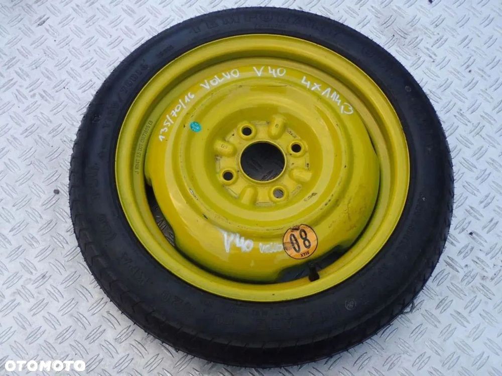 KOŁO DOJAZDOWE 4X114,3 VOLVO V40 135/70/16 - 1