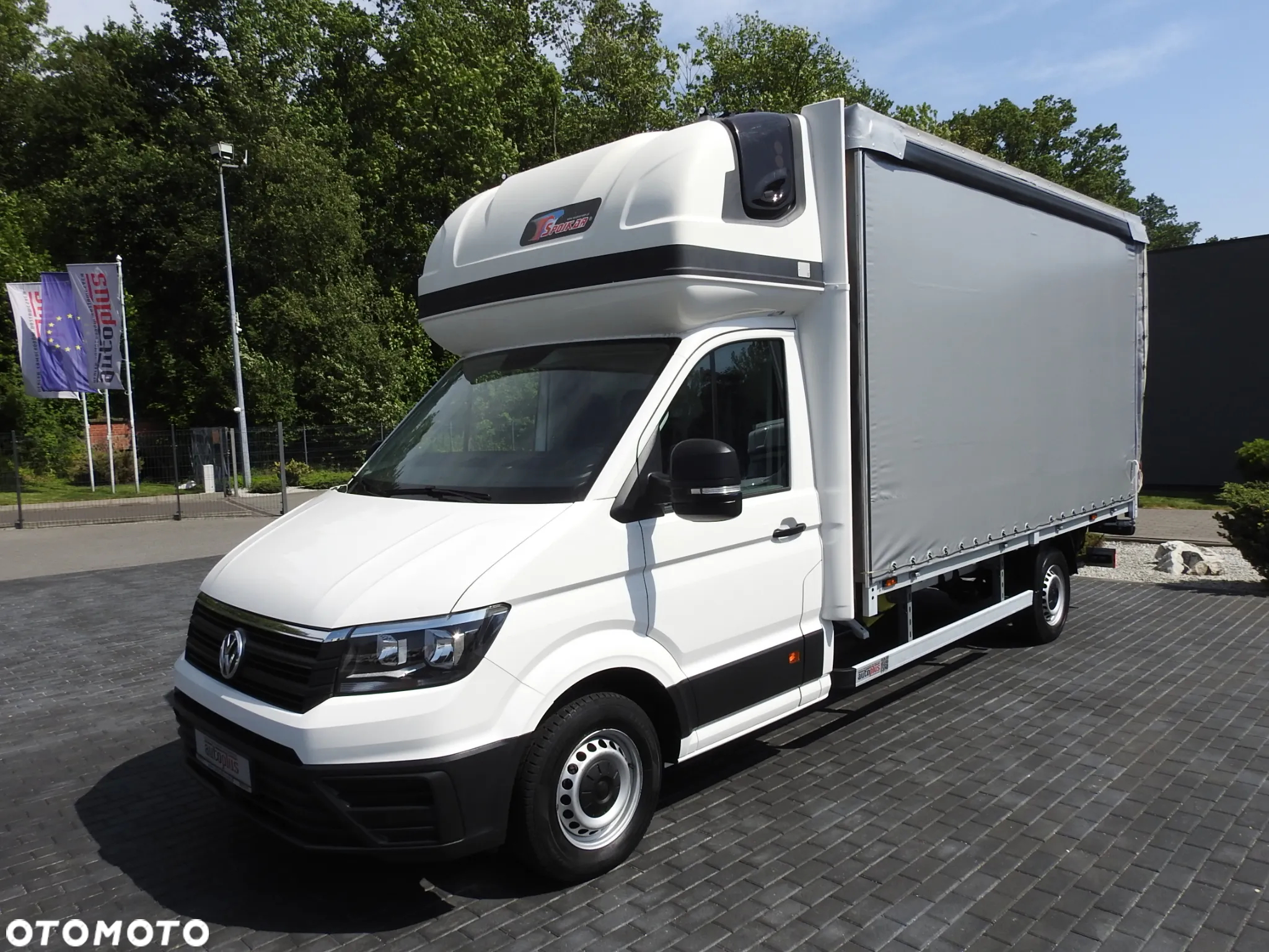 Volkswagen CRAFTER PLANDEKA WINDA 8 PALET WEBASTO TEMPOMAT 180KM [ 032919 ] - 7