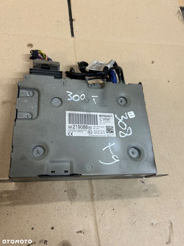 Peugeot 308 T9 radio 9821908880 nawigacja - 2