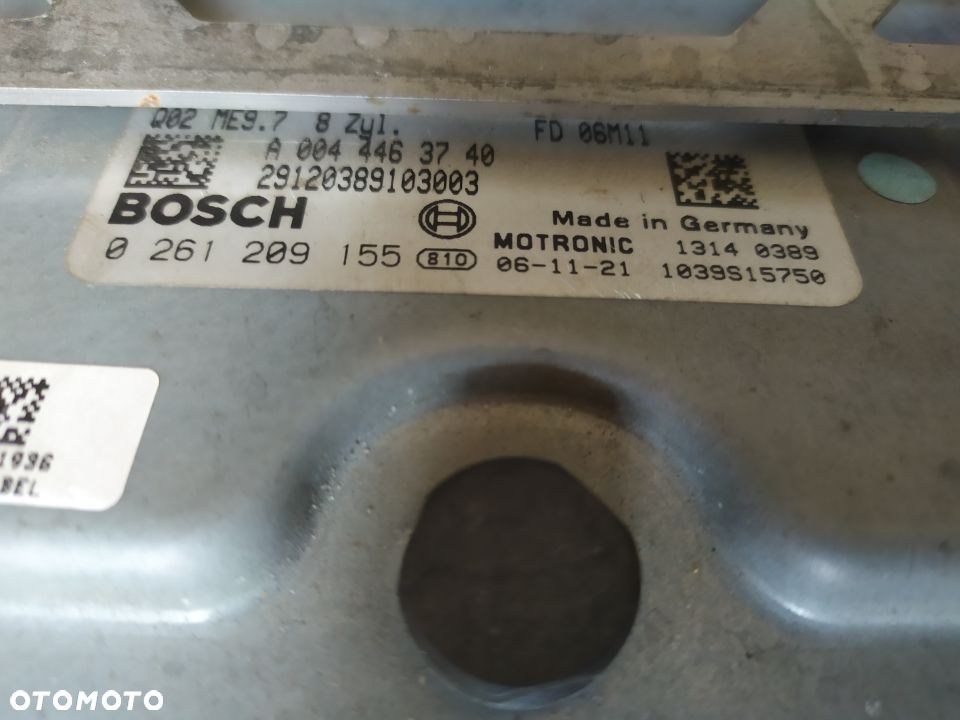 MERCEDES 6.3 AMG m156  komputer silnika A1561501079 A004446374 - 4