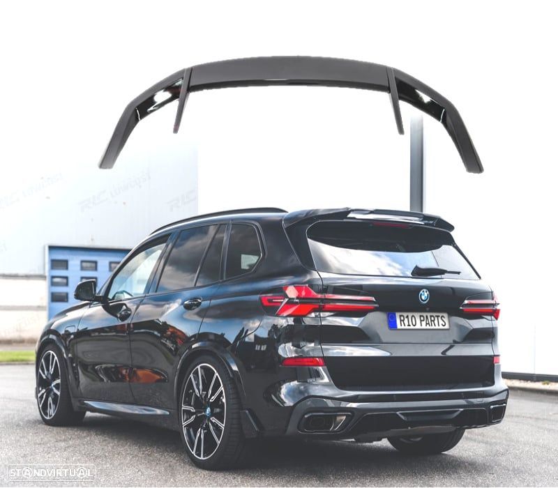 AILERON SPOILER BMW X5 G05 LCI 23- LOOK M PERFORMANCE PRETO BRILHANTE - 1