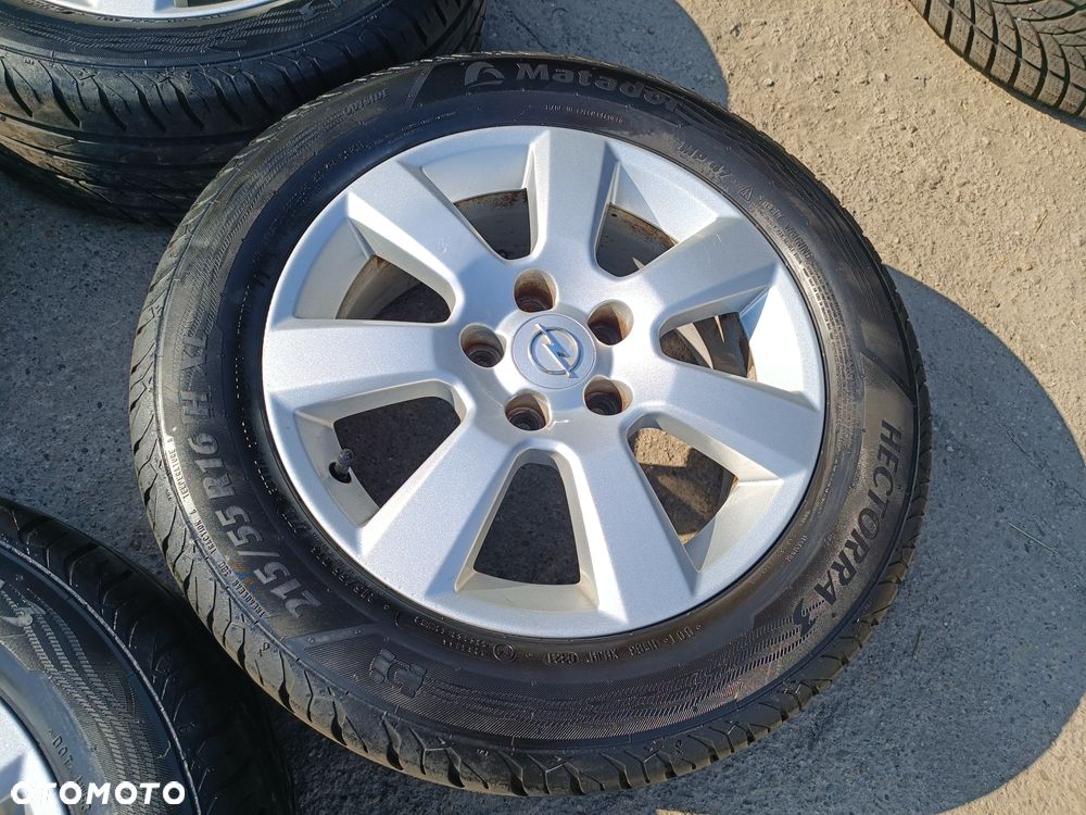 5x110 Felgi Aluminiowe Alufelgi Oryginalne 16 Koła letnie lato OPEL SIGNUM VECTRA B C ZAFIRA A B ASTRA H Meriva B SAAB 93 95 Legnica ALU-RAD 215/55 - 3