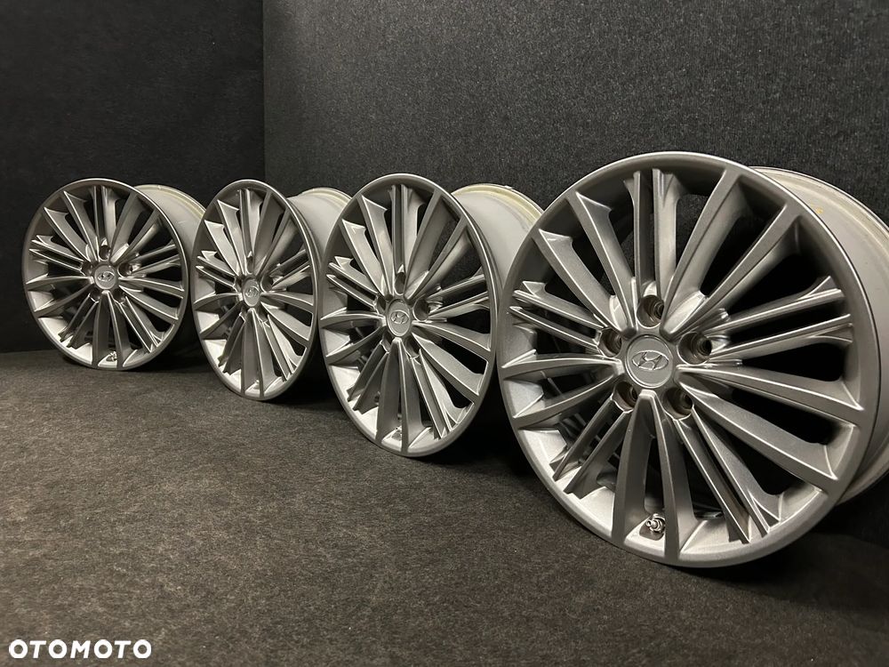 Alufelgi Hyundai i30, Soul, ix35, Kia Ceed 17 cali 5x114,3 4szt. ładne z czujnikami! - 1
