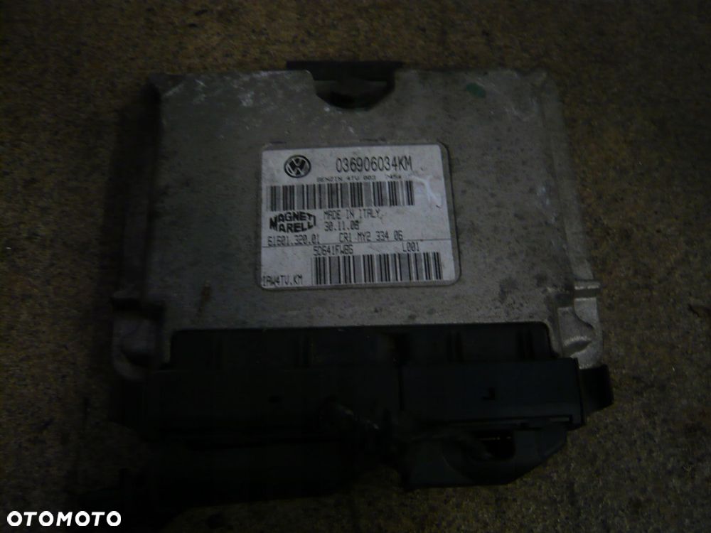 komputer sterownik silnika 036906034km skoda fabia - 1