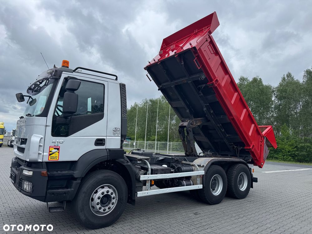 Iveco TRAKKER 410 6x4 HYDROBURTA nowe opony - 12