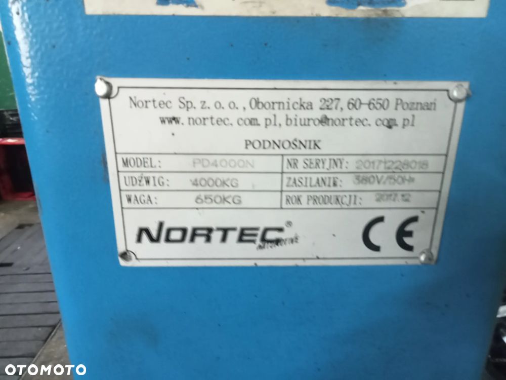 podnośnik samochodowy NORTEC PD4000N - 2