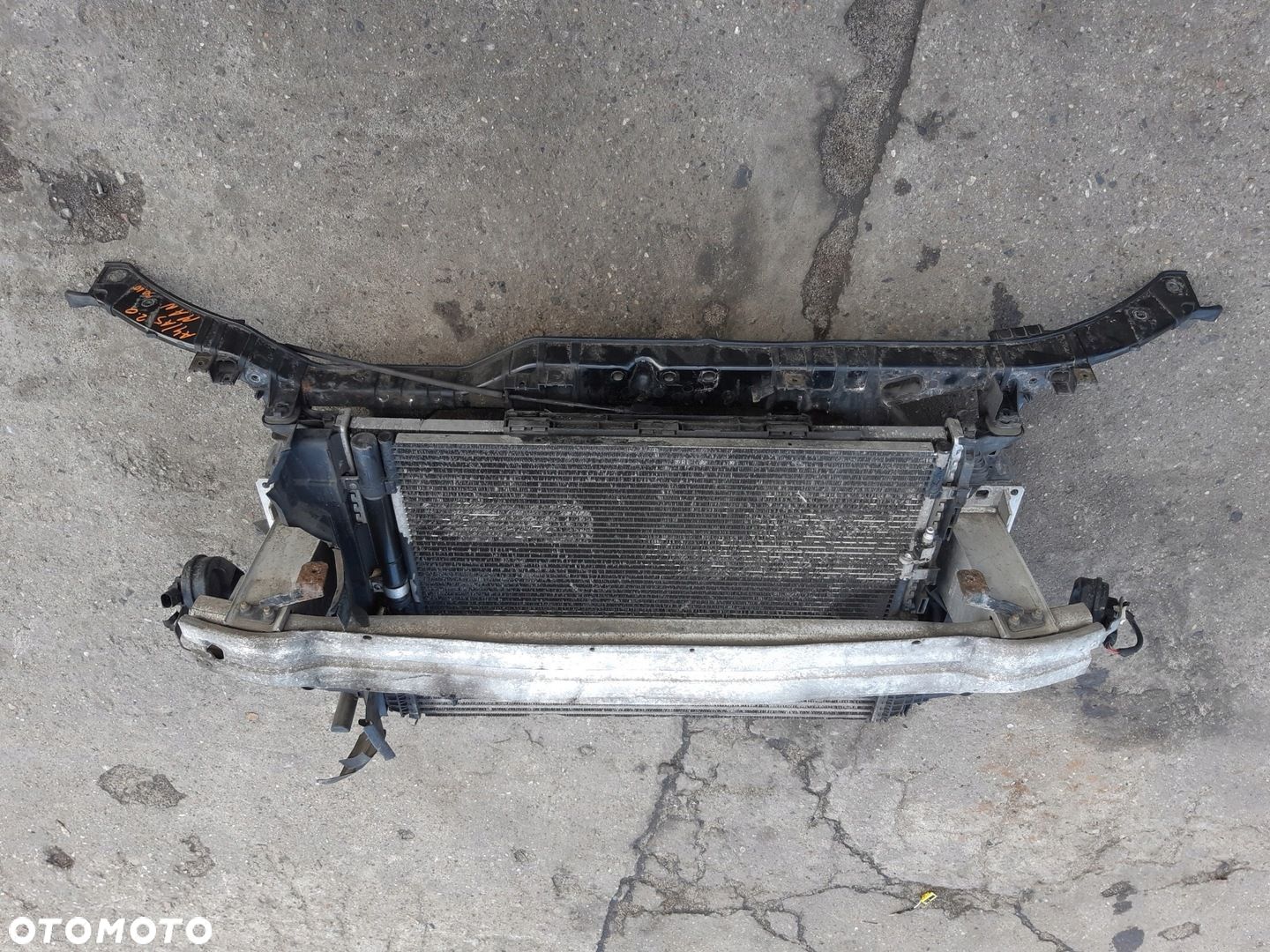 AUDI A5 8T A4 B8 PAS PRZEDNI WZMOCNIENIE CZOŁOWE CHŁODNICE BELKA MANUAL - 1