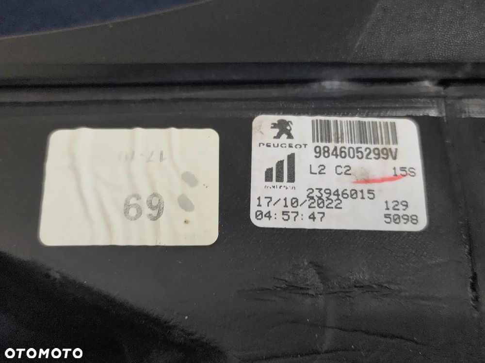 LUSTERKO LEWE PEUGEOT 308 III 21- 10 PIN 984605299V ORYGINAŁ EUROPA - 9