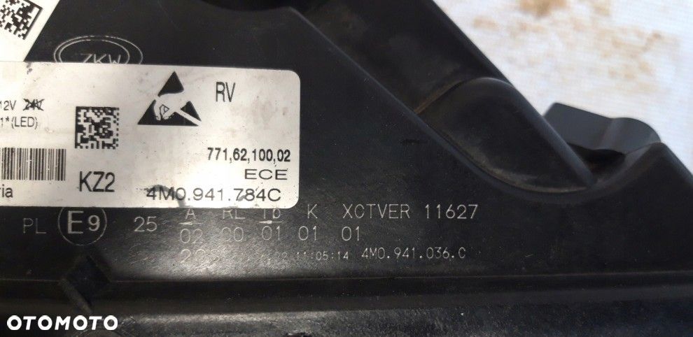 audi q7 4m0 941 036 matrix led europa prawa lampa - 3