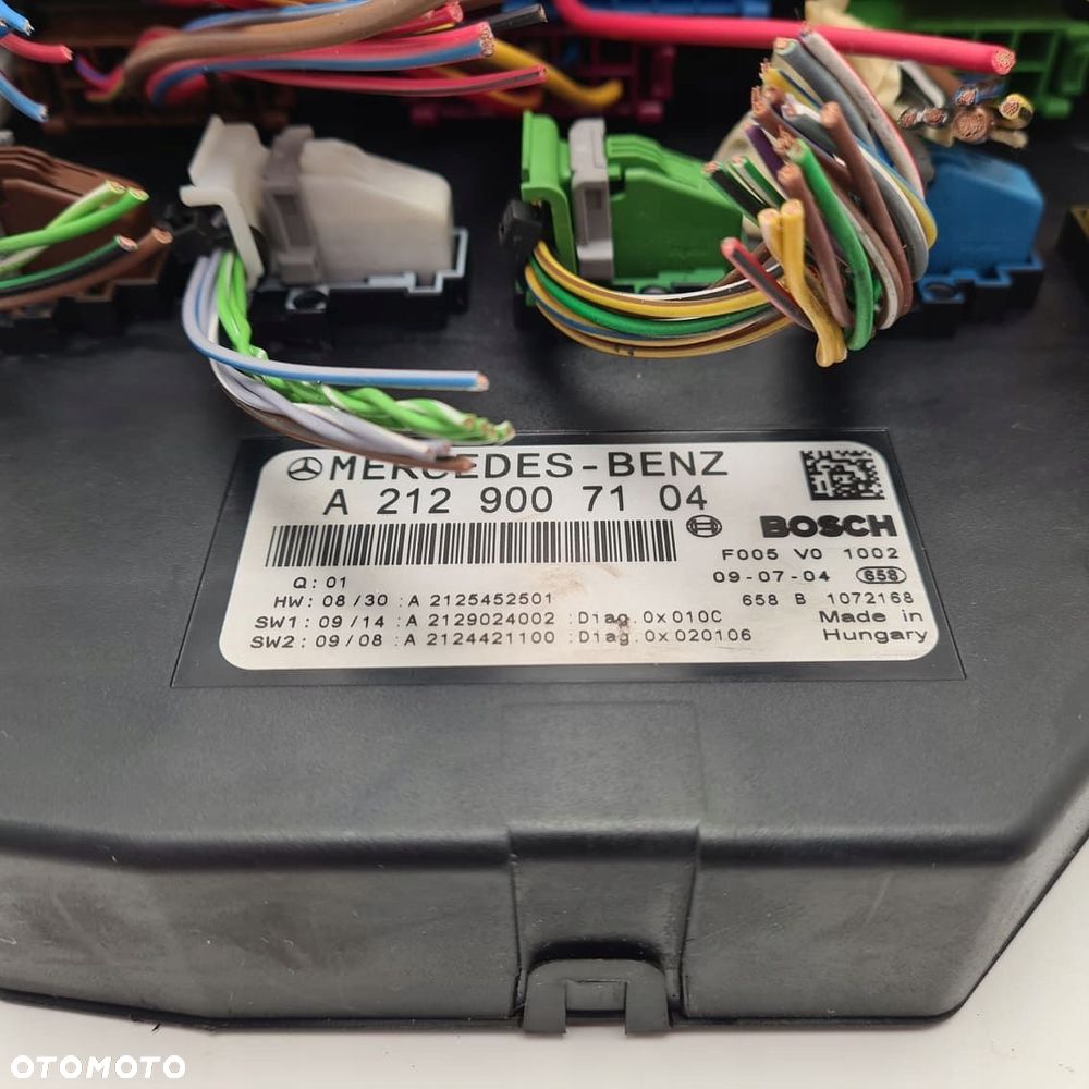 mercedes w212 w207 moduł sam skrzynka bezp - 2