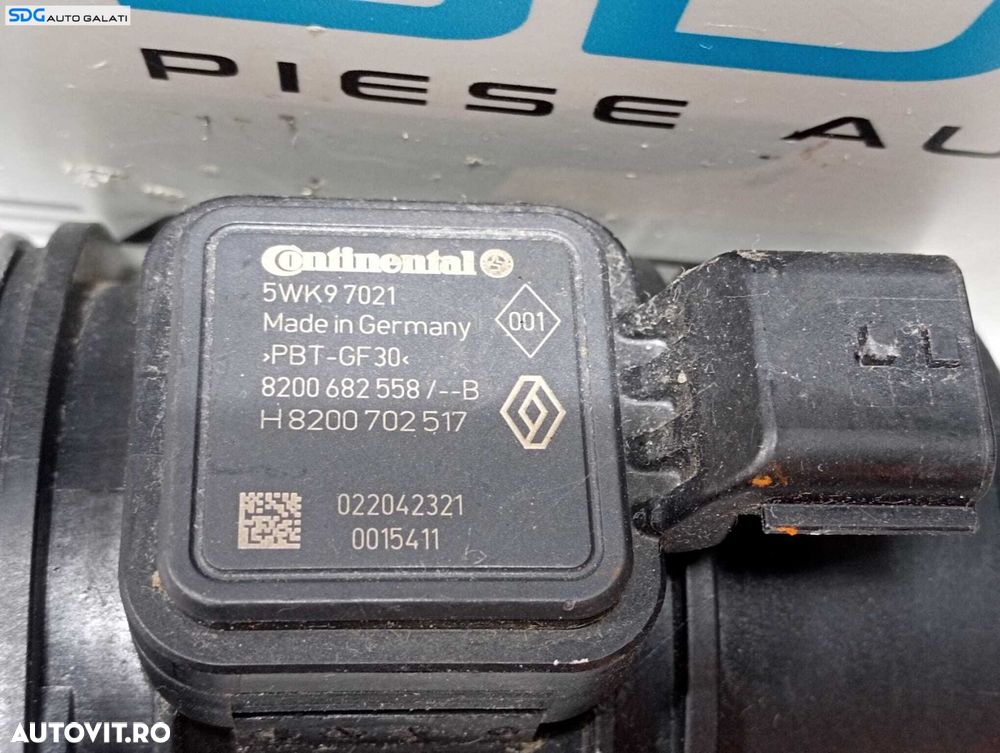 Debitmetru Aer Renault Megane 3 1.5 DCI 2008 - 2015 Cod 8200682558 B H 8200702517 5WK97021 [M4925] - 5