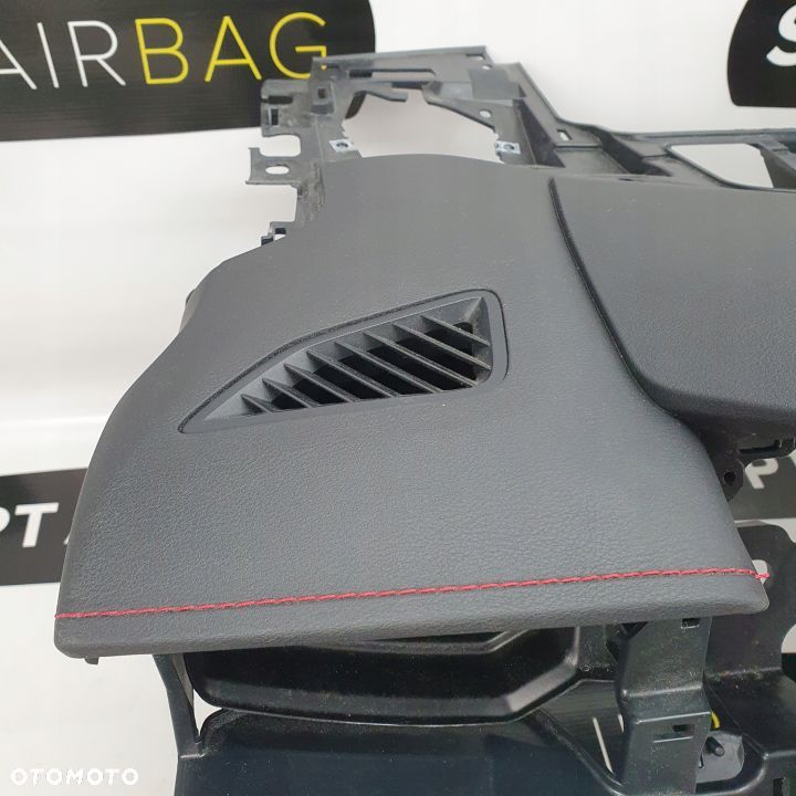 TOYOTA COROLLA E21 DESKA ROZDZIELCZA KONSOLA KOKPIT PULPIT PODUSZKI AIRBAG AIR BAG PASY KIT SET - 7