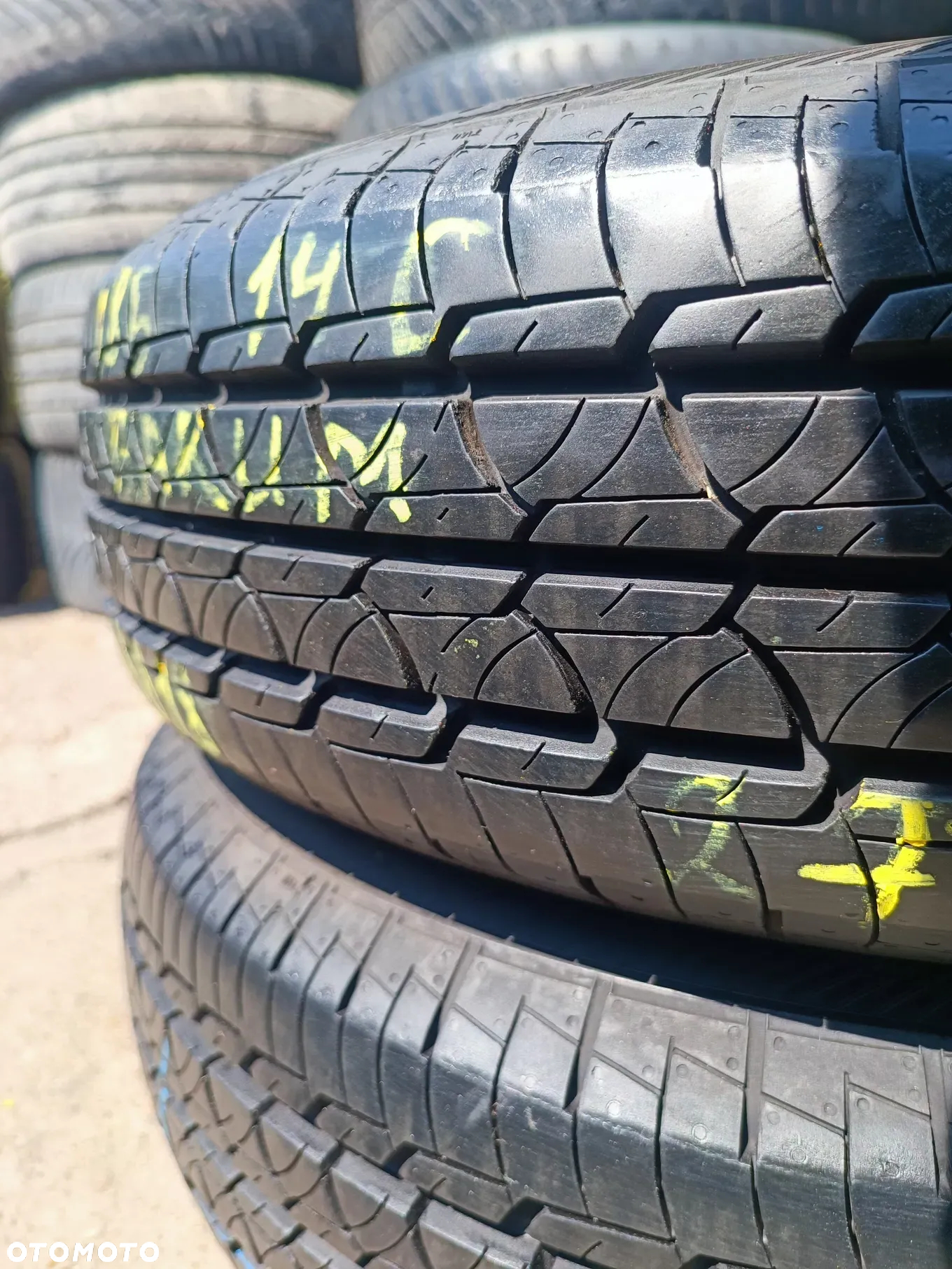 185/80R14C 14 C 185R14C 102/100Q Opony Letnie Lato Barum Vanis 2 9mm jak nowe Legnica ALU-RAD 185/80 - 3