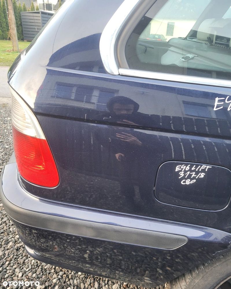 ĆWIARTKA PRAWY TYŁ TYLNA BMW E46 KOMBI LIFT 317 ORIENTBLAU C80 - 3