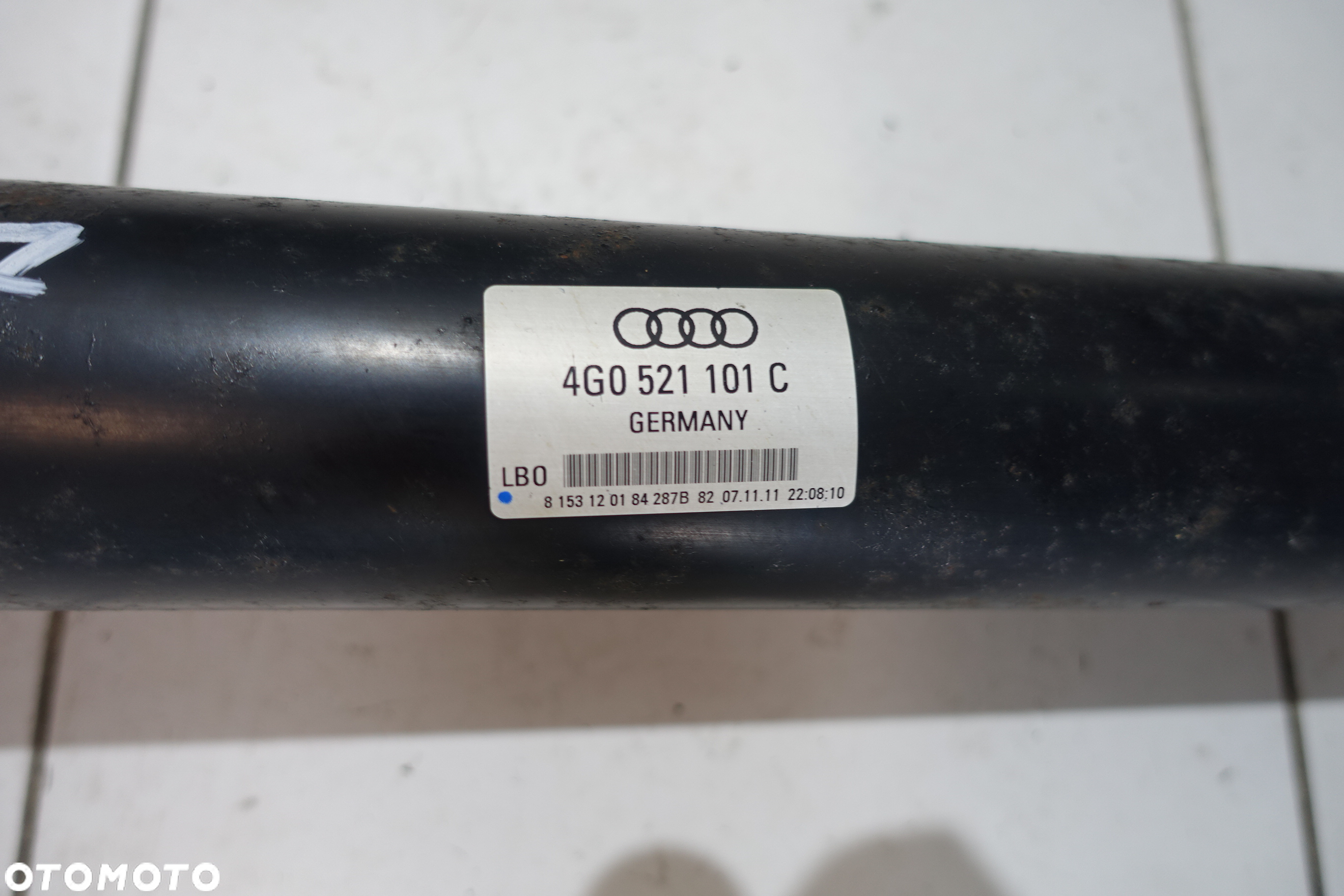 4G0521101C WAL NAPEDOWY AUDI A6 C7 3.0 TDI - 2