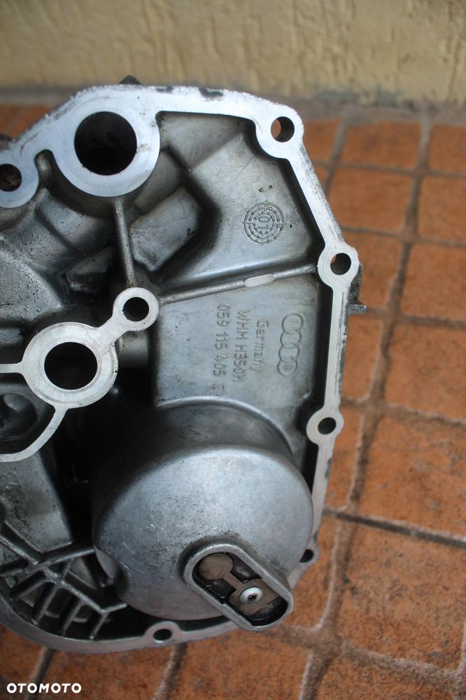 OBUDOWA PODSTAWA FILTRA OLEJU AUDI A4 B6 2.5 TDI 059115405G - 4