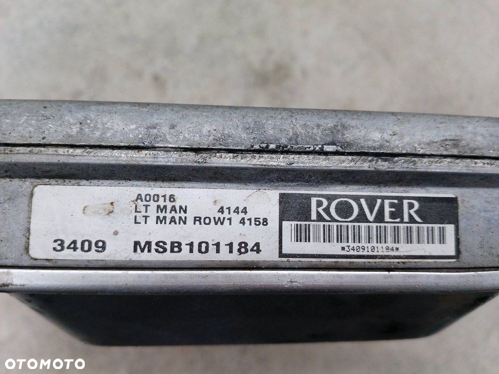KOMPUTER, STEROWNIK LAND ROVER DISCOVERY II MSB101184 2.5 TD5 139KM - 1